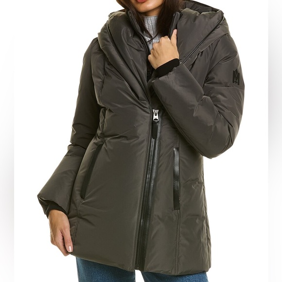 MACKAGE ADALI-NFR ARMY S - BRAND NEW LADIES DOWN COAT - Picture 5 of 9